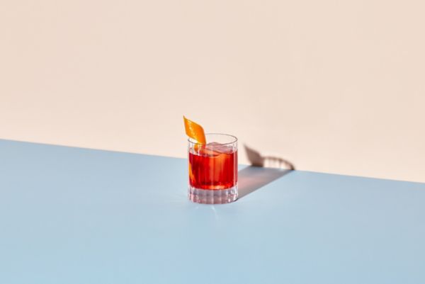 The Boulevardier cocktail