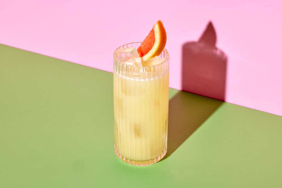 The two-ingredient cocktail, the Greyhound 