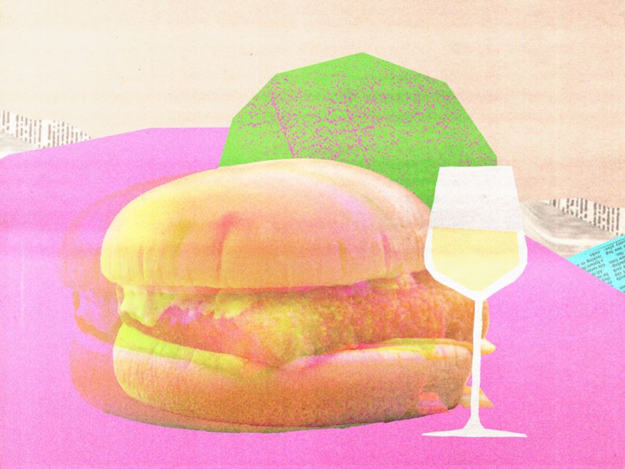 McDonald’s Filet-O-Fish with Marques de Murrieta Pazito Pazo Barrantes Albariño