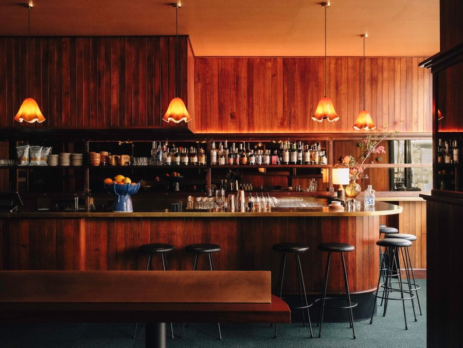 Outside Hands Down, a new bar in Melbourne