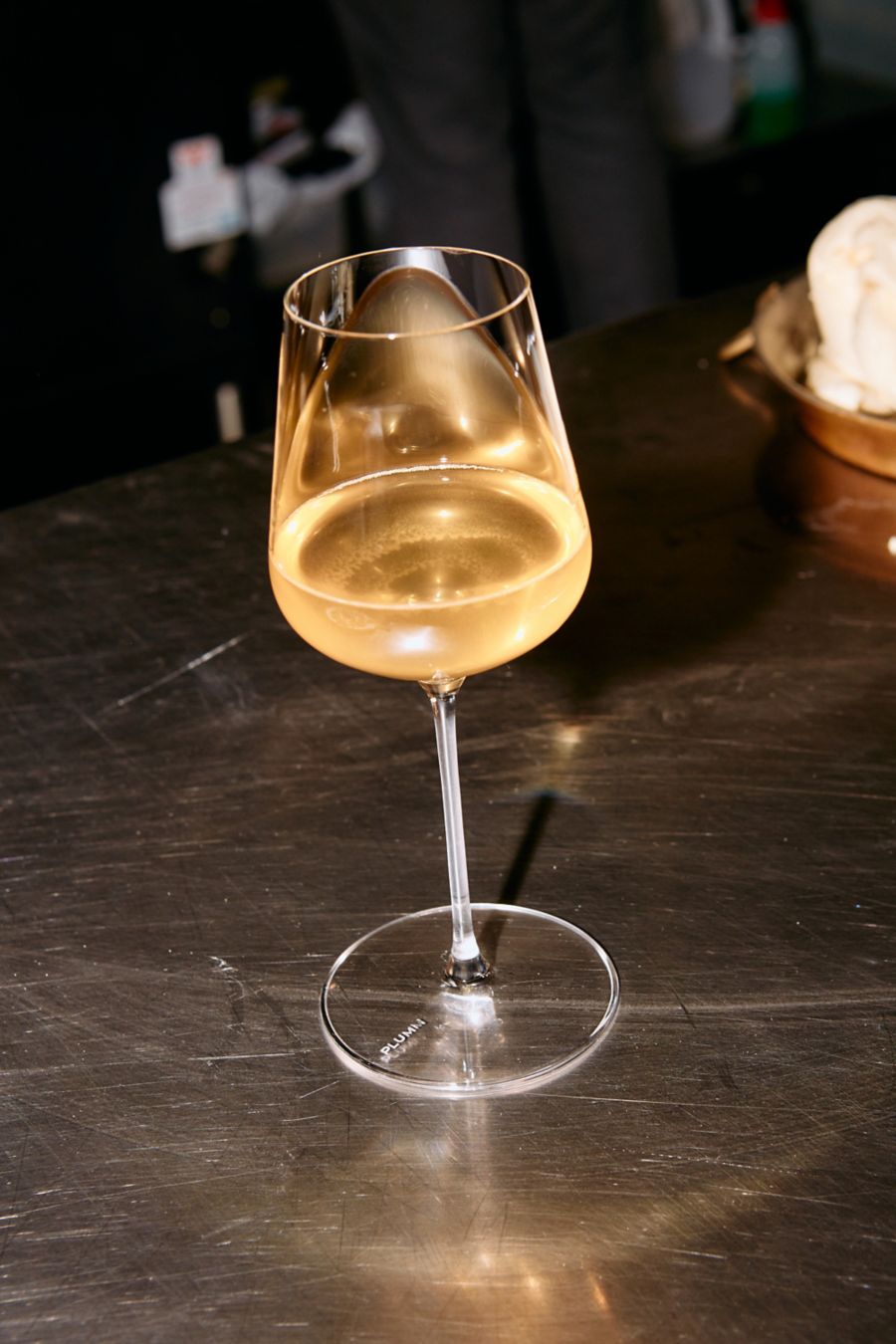 Image of wine glass and dish plate at Gray and Gray