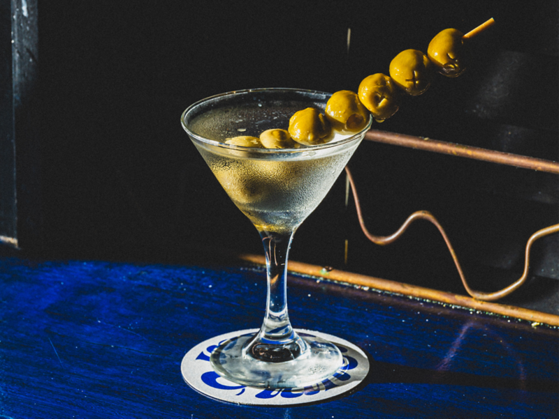 How many olives actually belong in a Martini?