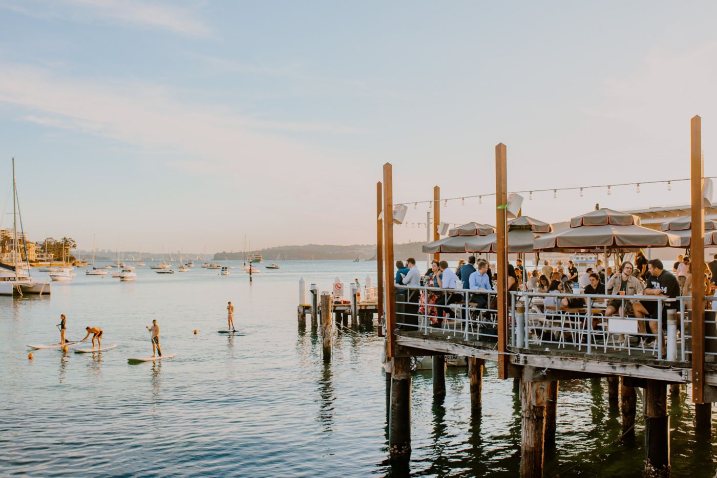 Felons Brewing is in a prime position at Manly Wharf, Sydney  