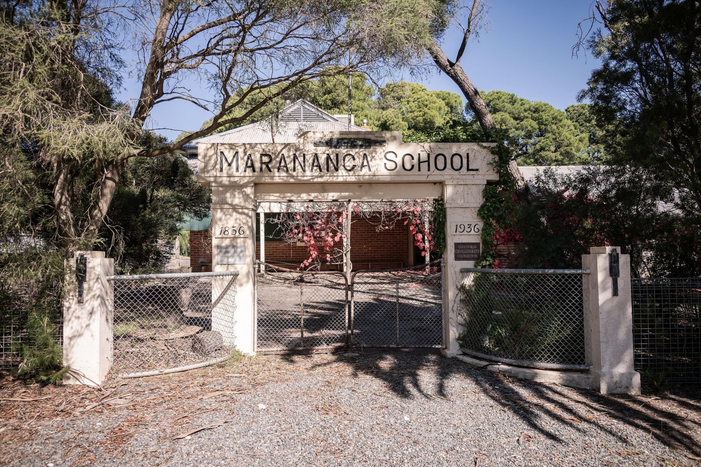 Staguni is in the old schoolhouse in Marananga, Barossa Valley