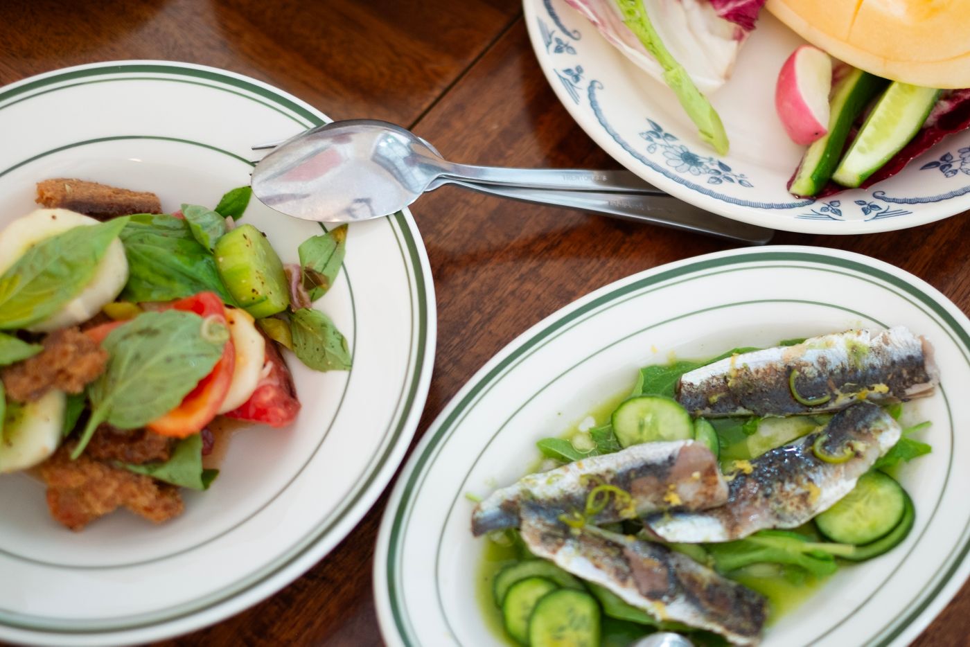 Dishes on offer at Brico in Melbourne