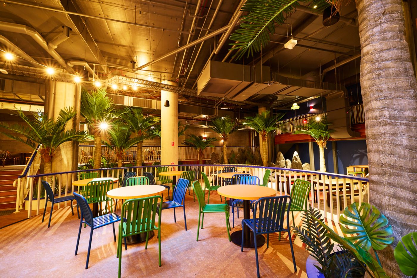 Inside the latest venue for Moon Dog at Docklands in Melbourne