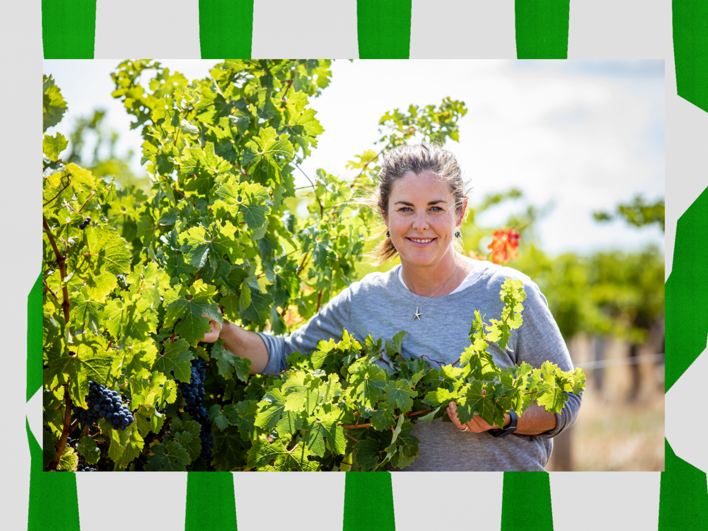 Wynns Coonawarra viticulturist Dr Cath Kidman 