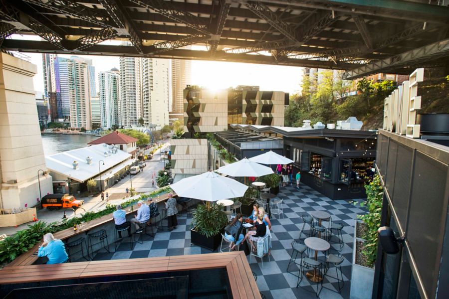Rooftop at Fiume in Brisbane