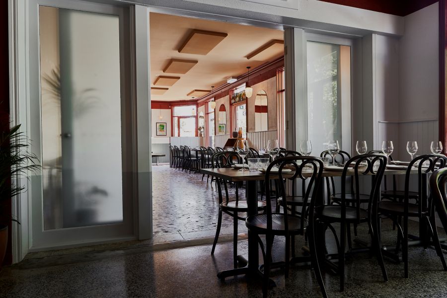 The setting at Capitano in Melbourne