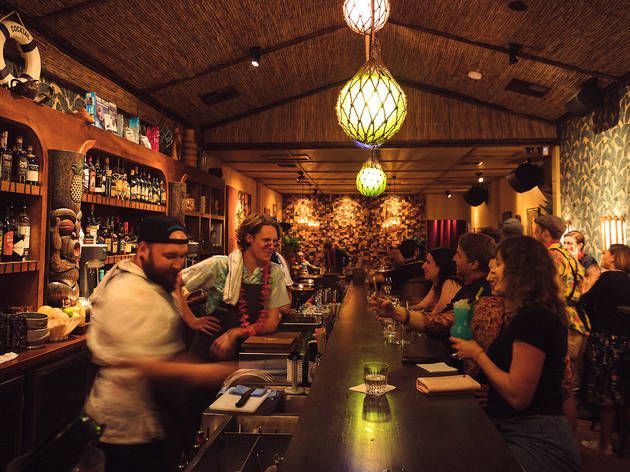 image of a people sitting in a bar