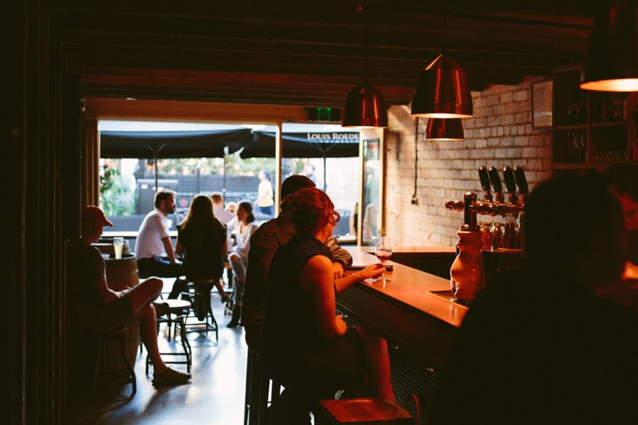 Bar Area at Udaberri