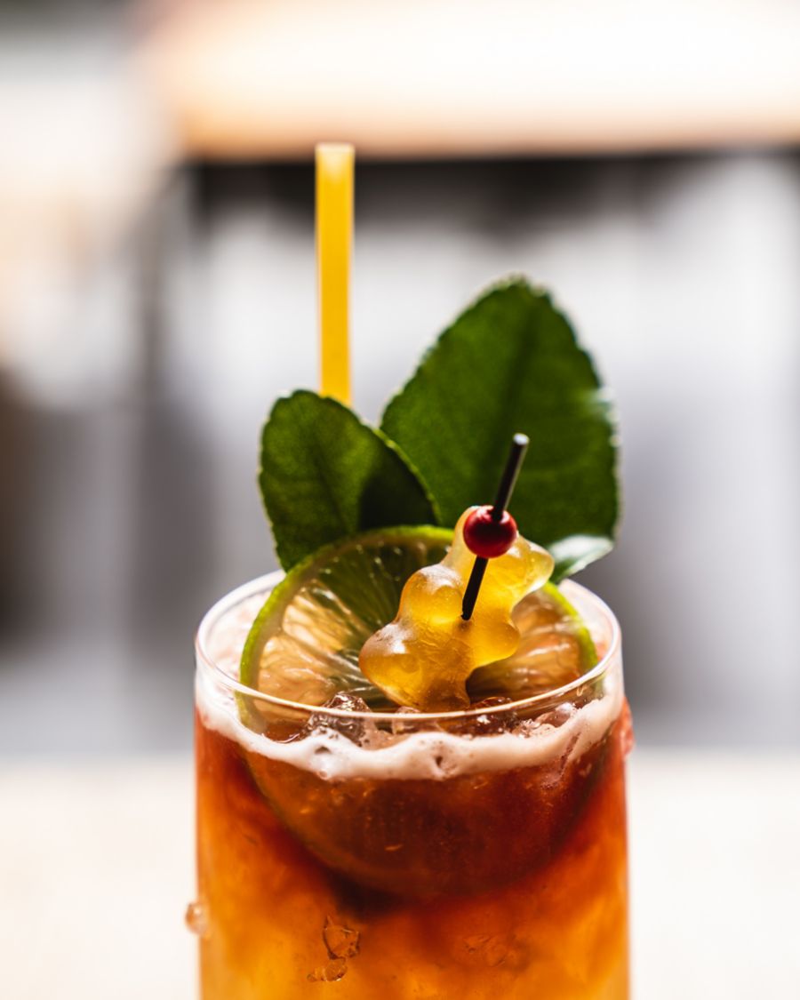 Image of a glass of drink at Udaberri