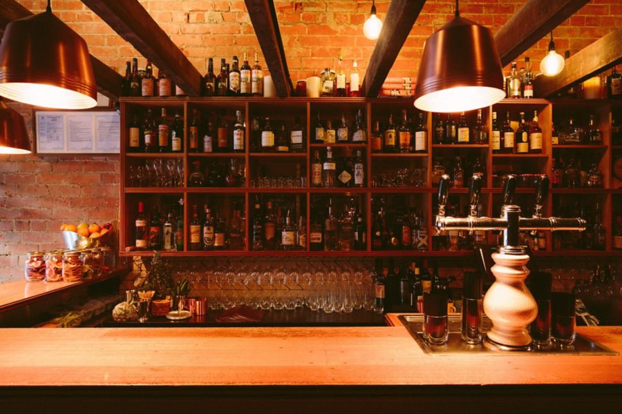 Image of bar counter at udaberri