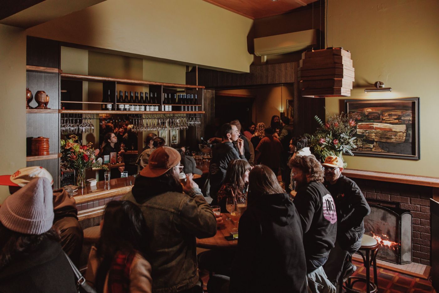 Inside the Sporting Club Hotel in Brunswick