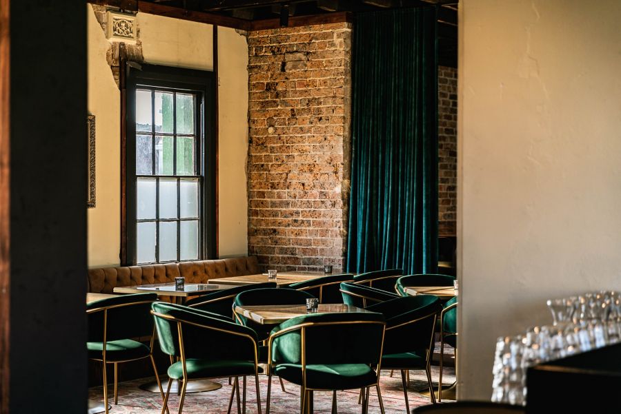 Seating at Teddy's Enmore, Sydney