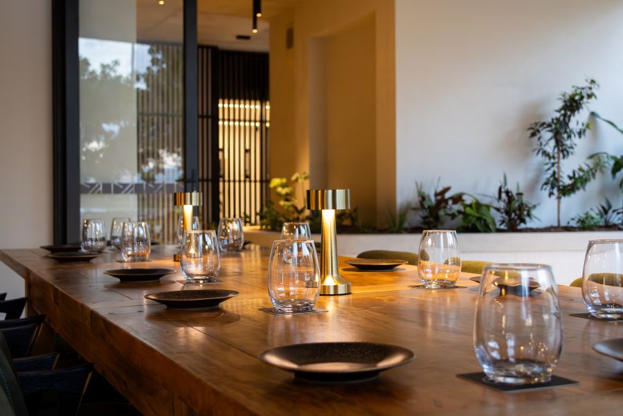 Seating at Ach Wine Bar