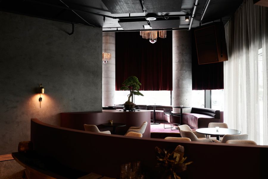 The setting at Cicada Bar in Canberra