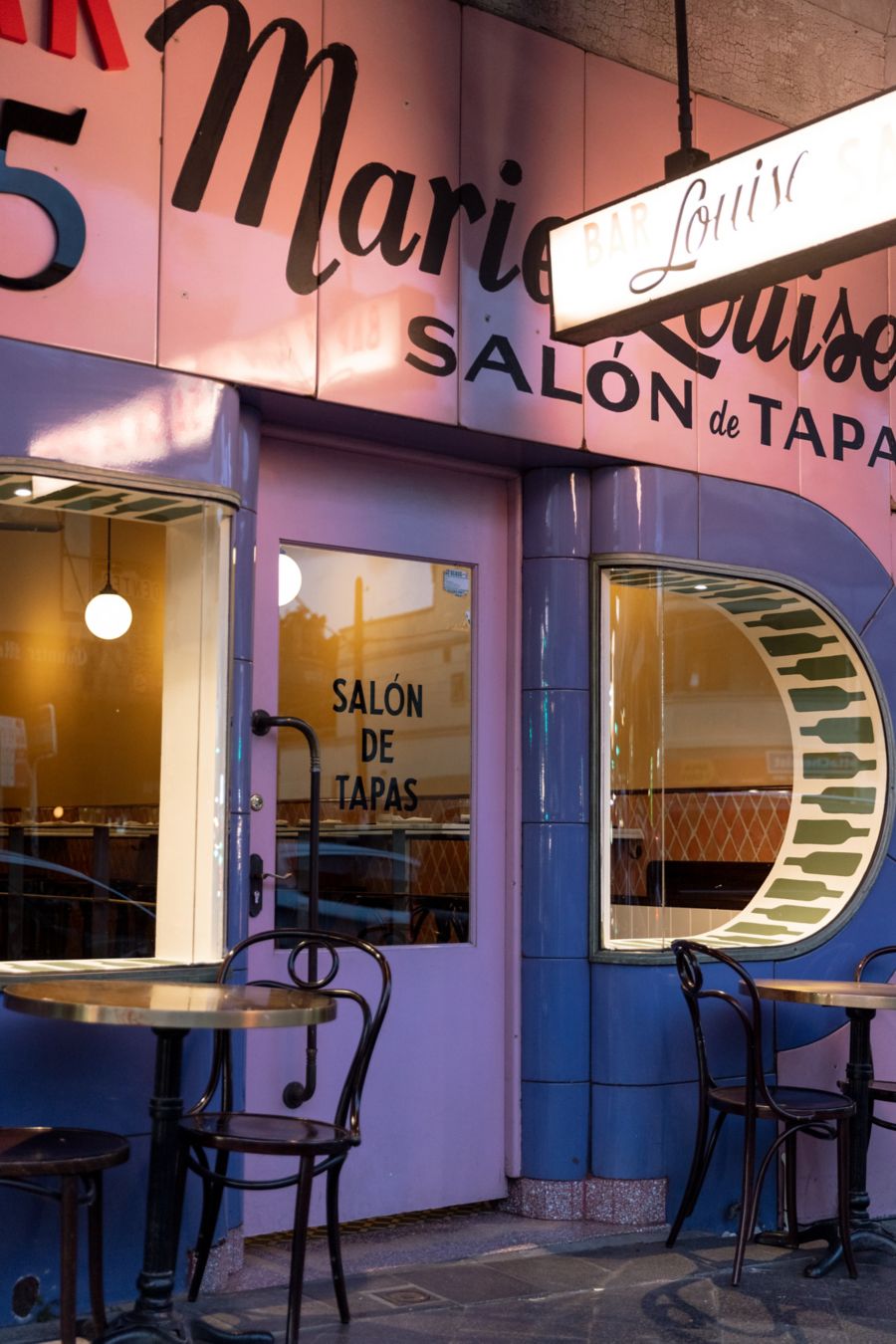 The entrance to Bar Louise on Enmore Road