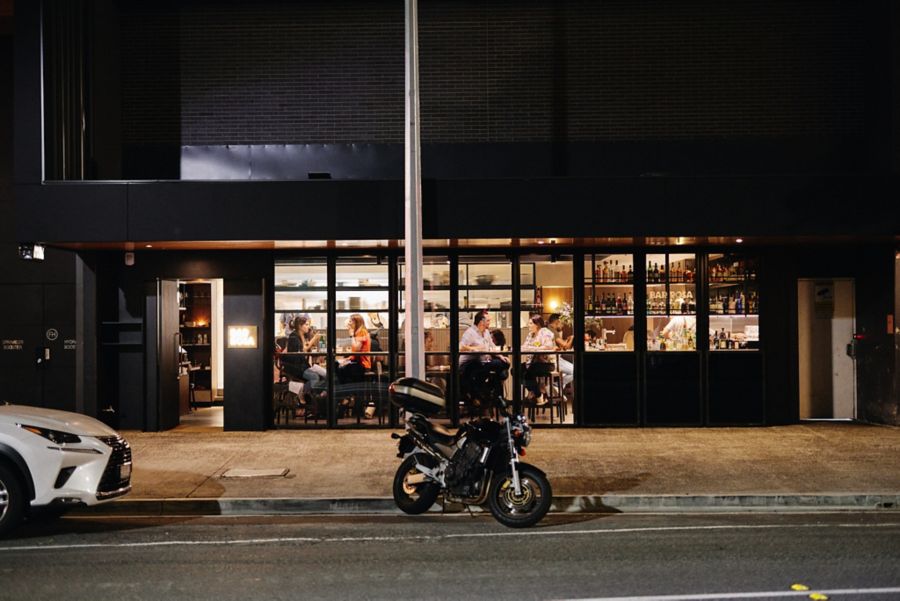 Outside Bar Rosa in South Brisbane