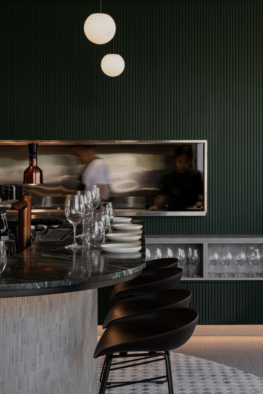 Inside Adelita wine bar in Queensland