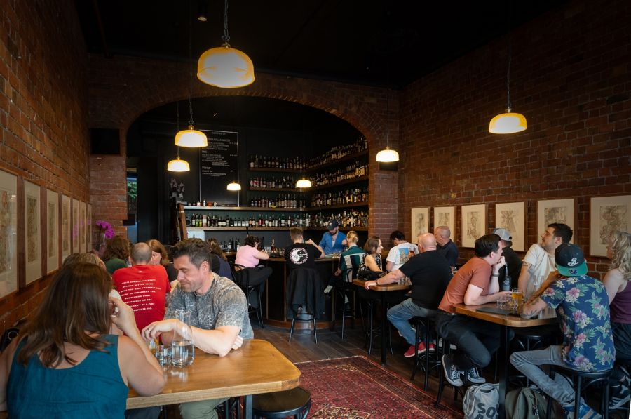 Inside Goodwater in Melbourne's Northcote