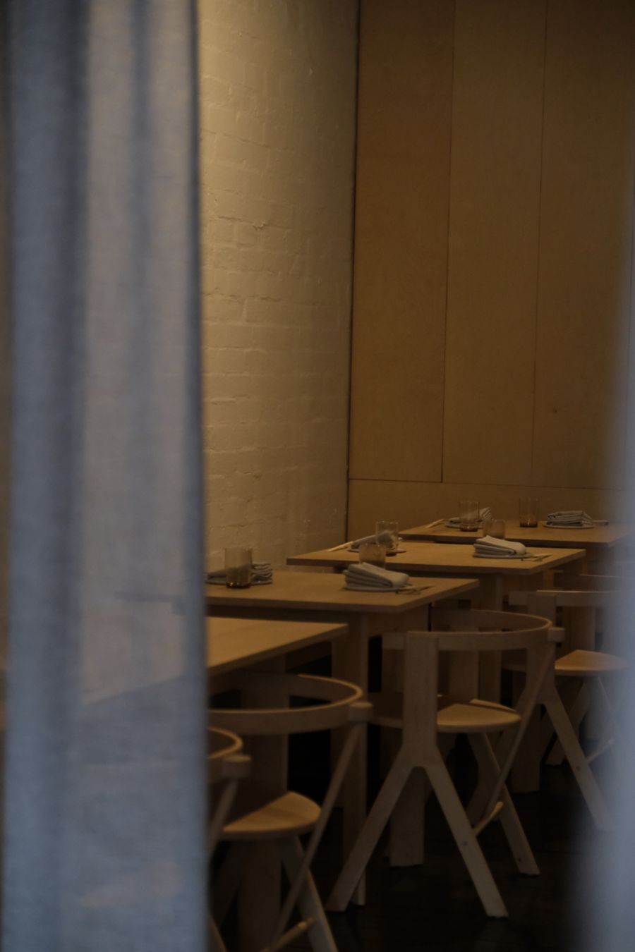 The setting at Léonie Upstairs