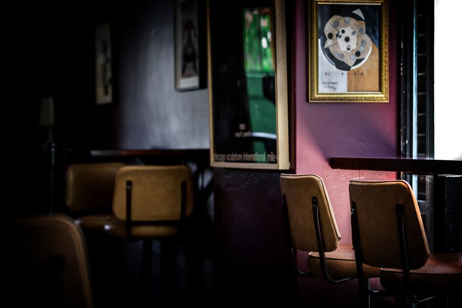 The decor at Little Drop of Poison in Melbourne's Eltham