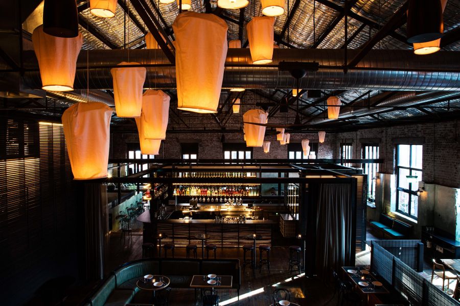 Longsong bar interiors, Melbourne