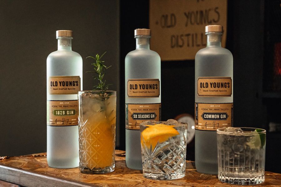 Bottle of Gin at Old Young’s