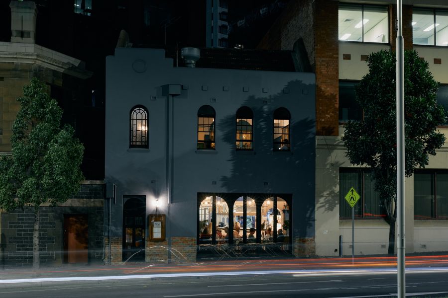 The facade of Patsy's in Melbourne CBD