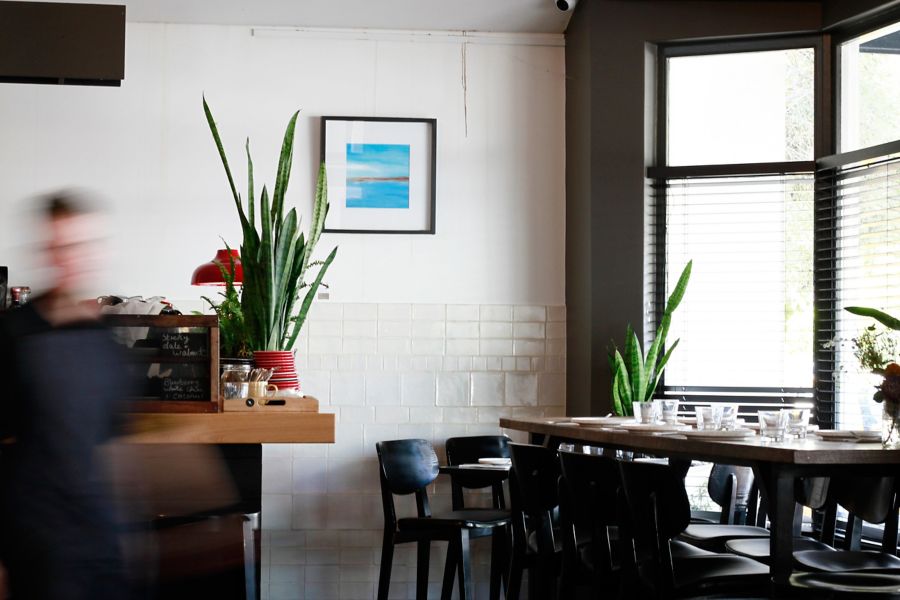 Fine dine area at Young George