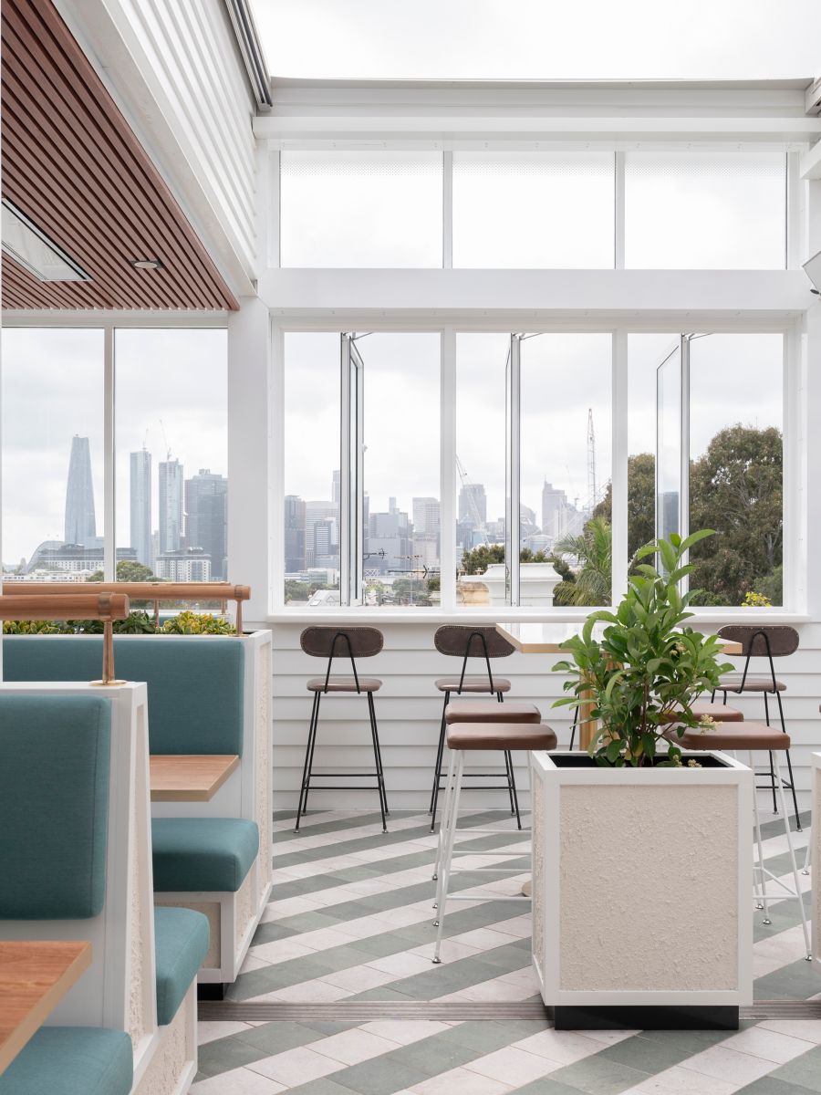 Seating at The Tocky Terrace at The Toxteth