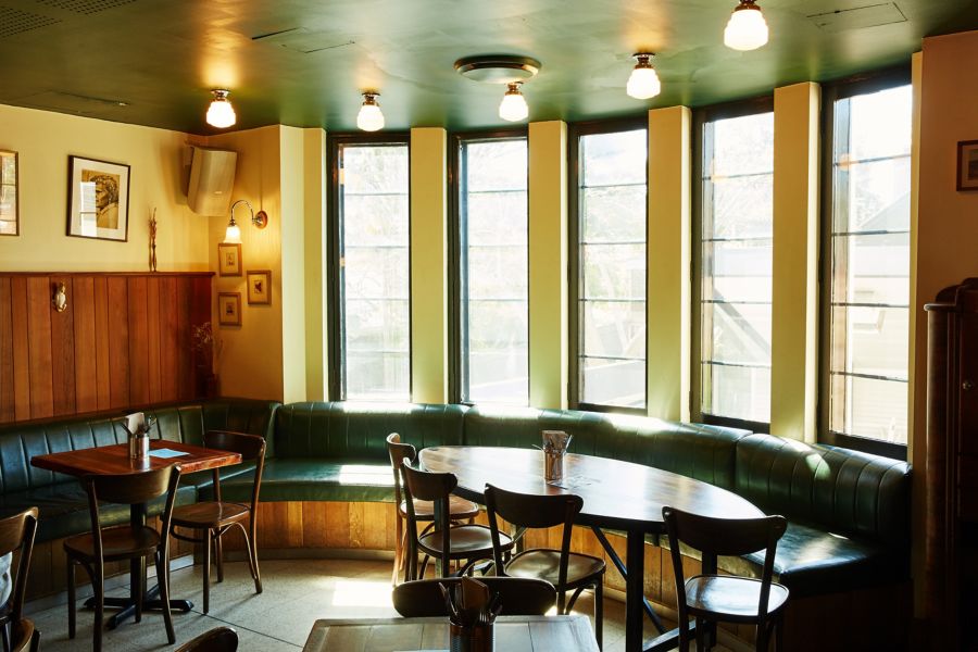 Fine dine area at The unicorn