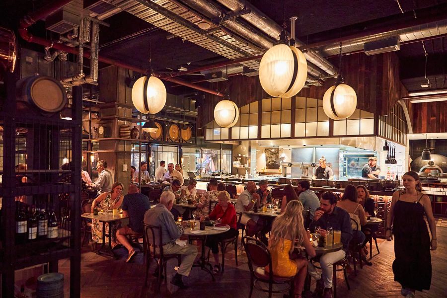 people enjoying at hotle esplanade melbourne