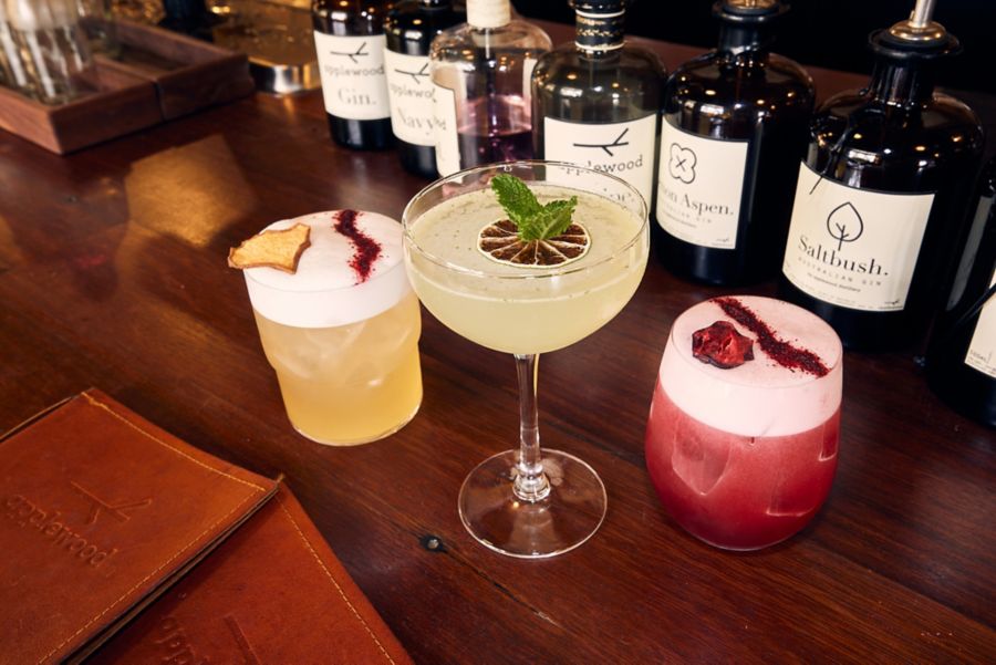 Choose from a range of cocktails at Applewood Distillery