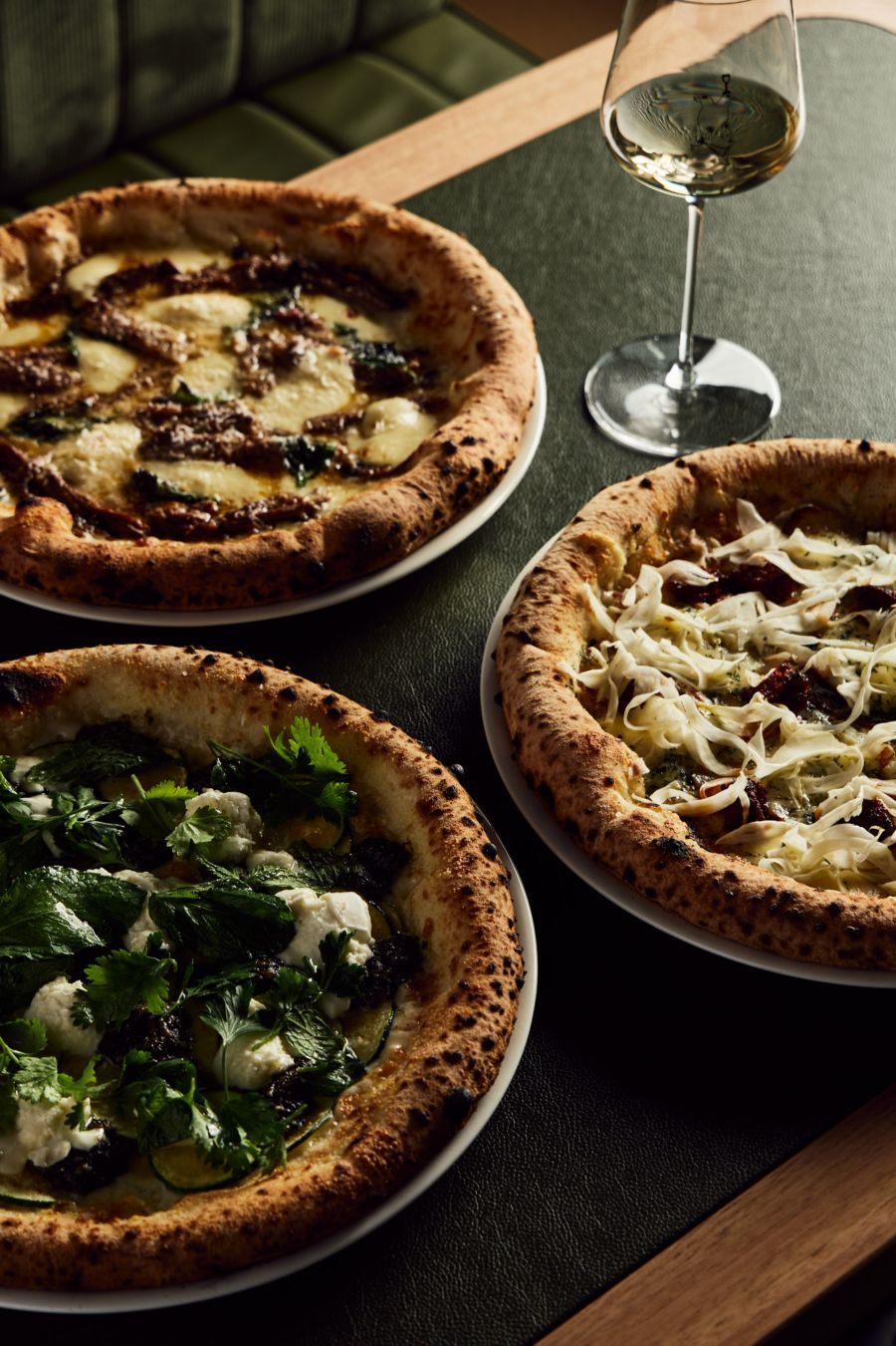 Authentic Italian-style pizzas are the main event at Bandit Pizza and Wine