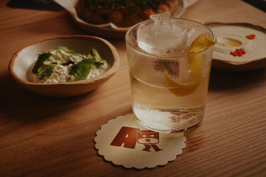 One of the great cocktails on offer at Bessie's and Alma's