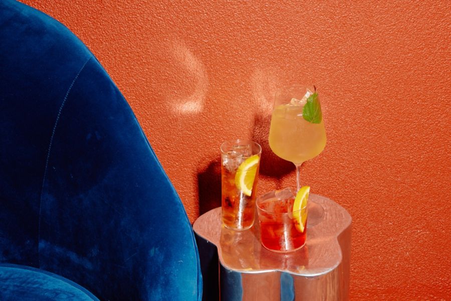 Cocktails served at Busby's in Sydney