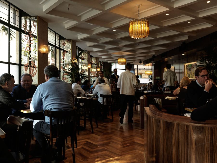 Inside Clam Bar in Sydney