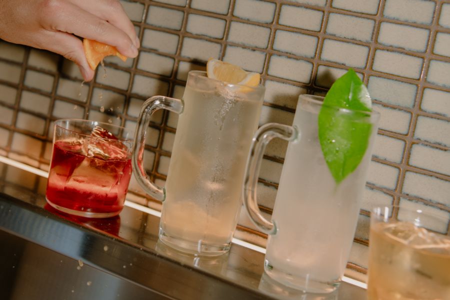 Cocktails served at Ito