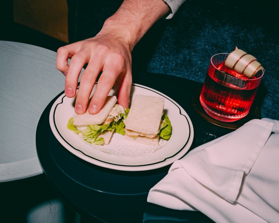 Snacks and cocktails done very well at Naldham House in Brisbane