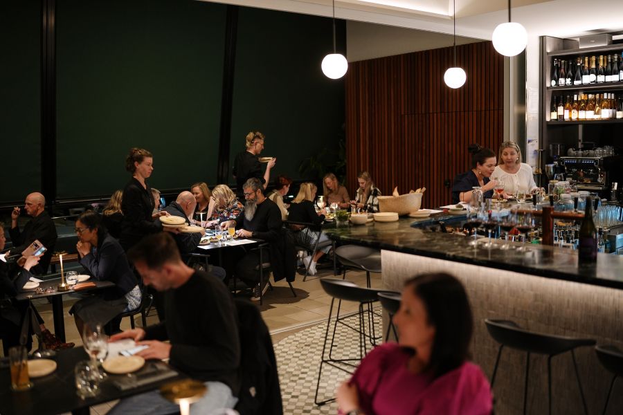 A busy evening at Adelita 