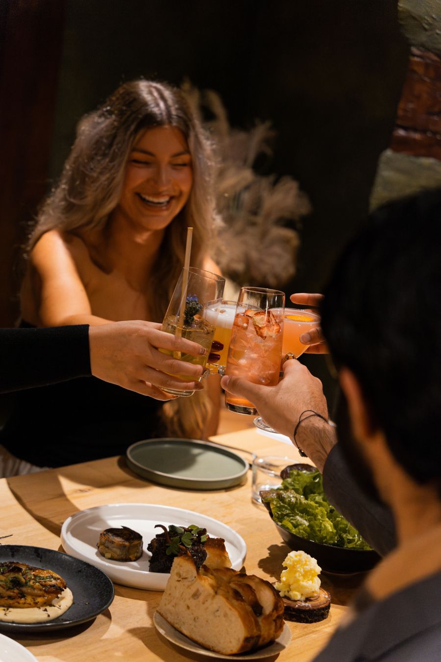 people partying and enjoying drinks at Odeen 