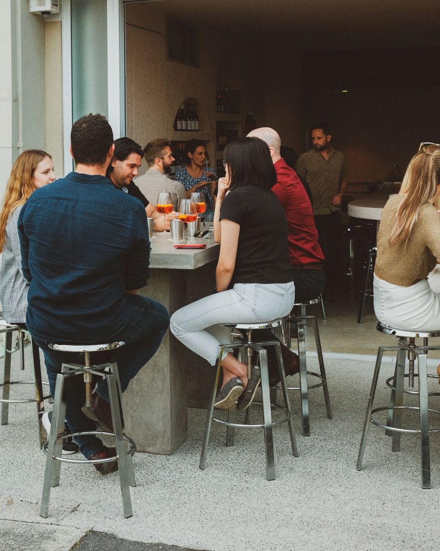 Customers enjoying at Niky