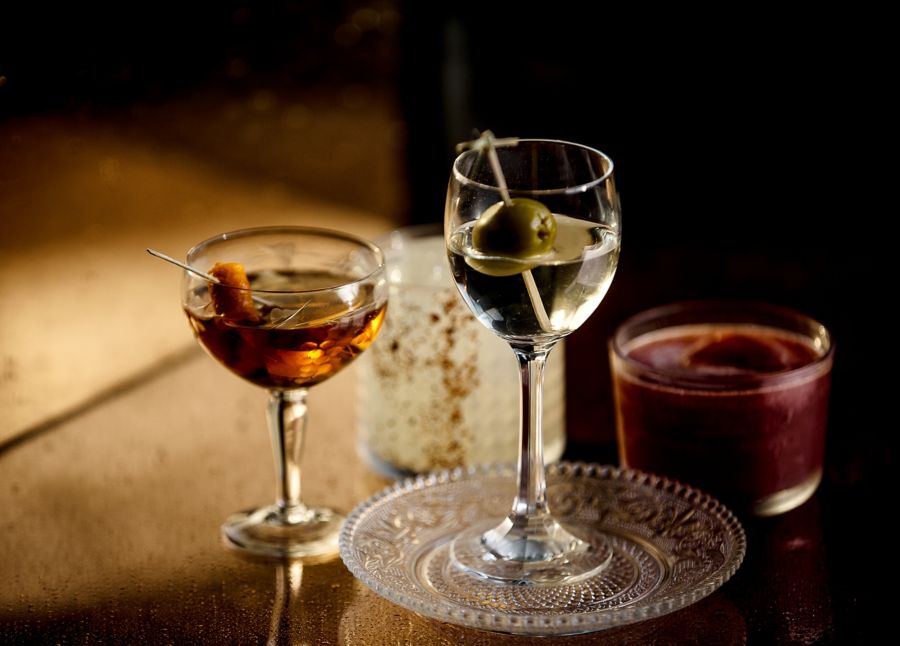 Some of the cocktails on offer at Bar Conexao in Melbourne 