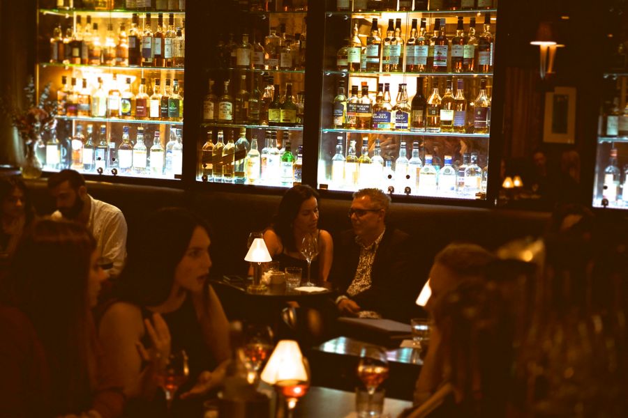 The bar at The Roosevelt