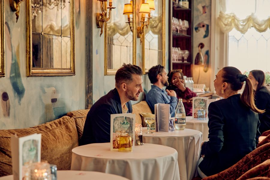 Guests at a table at Gigi in Melbourne