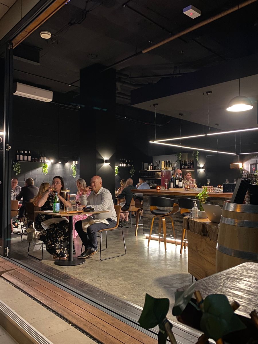 Seating at D.Vino Bistro & Vinoteca