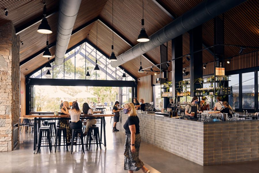 Declious food and drinks at Lot 100