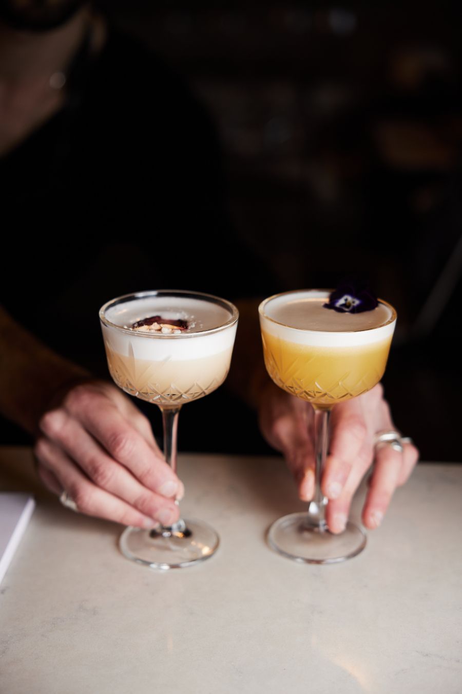 Cocktails served up at Ms Botanica in Melbourne